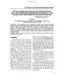 Kết quả nghiên cứu khoa học công nghệ giai đoạn 2006-2010 và định hướng nghiên cứu giai đoạn 2011-2020 của Viện KHKT Nông nghiệp duyên hải Nam Trung Bộ