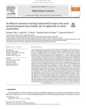 An efficient consensus reaching framework for large-scale social network group decision making and its application in urban resettlement