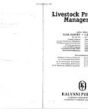 Ebook Livestock Production Management by Shastry and Thomas - Part 1