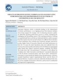 Impacts of perceived justice, workplace fun on innovative work behavior and job performance of lecturers at universities in Ho Chi Minh City