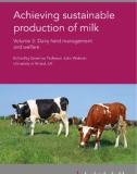 Ebook Achieving sustainable production of milk (Vol 3 - Dairy herd management and welfare): Part 1