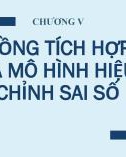 Bài giảng Phân tích chuỗi thời gian trong tài chính - Chương 5: Đồng tích hợp và mô hình hiệu chỉnh sai số