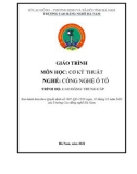 Giáo trình Cơ kỹ thuật (Nghề: Công nghệ ô tô - CĐ/TC) - Trường Cao đẳng nghề Hà Nam (2021)