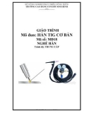 Giáo trình Hàn TIG cơ bản (Nghề: Hàn - Trung cấp) - Trường Cao đẳng Cơ giới Ninh Bình (2021)