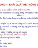 khái quát về mạng điện, chương 1