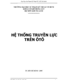 Giáo trình Hệ thống truyền lực trên ôtô - ĐH Sư phạm Kỹ thuật