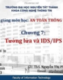 Bài giảng An toàn thông tin: Chương 7 - ThS. Nguyễn Thị Phong Dung