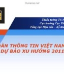 Bài giảng An toàn thông tin Việt Nam 2010 dự báo xu hướng 2011