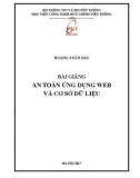 Bài giảng An toàn ứng dụng web và cơ sở dữ liệu: Phần 2