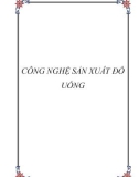 CÔNG NGHỆ SẢN XUẤT ĐỒ UỐNG