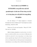 Vai trò sinh lý của INHIBIN và ESTRADIOL trong điều hoà xuất tiết gonadotropin