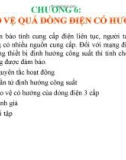 BẢO VỆ RELAY VÀ TỰ ĐỘNG HÓA TRONG HỆ THỐNG ĐIỆN - BẢO VỆ QUÁ DÒNG ĐIỆN CÓ HƯỚNG