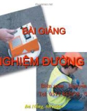 Bài giảng thí nghiệm đường ôtô 1