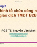 Chương 2 - Mô hình tổ chức công nghệ giao dịch TMĐT B2B