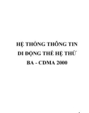 Hệ thống thông tin di động thế hệ thứ ba - CDMA 2000