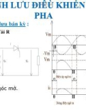 CHỈNH LƯU ĐIỀU KHIỂN 1 PHA