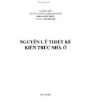 Giáo trình Nguyên lý thiết kế kiến trúc nhà ở - ThS. KTS Trần Đình Hiểu