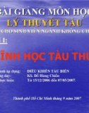 Bài giảng: Lý thuyết tàu