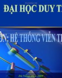 Bài giảng: Hệ thống viễn thông