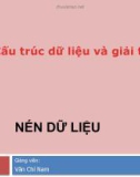 Bài giảng Cấu trúc dữ liệu và giải thuật: Nén dữ liệu