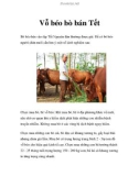 Vỗ béo bò bán Tết