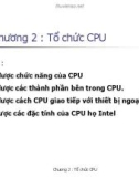 Bài giảng Cấu trúc máy tính: Chương 2 - Ngô Phước Nguyên