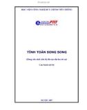 GIÁO TRÌNH: TÍNH TOÁN SONG SONG