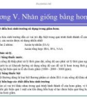 Bài giảng giống cây rừng : Nhân giống bằng hom part 2