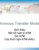 Kỹ thuật truyền số liệu : ATM Asynchronous Transfer Mode part 1