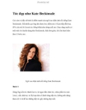 Tóc đẹp như Kate Beckinsale