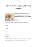 Chè Chuối - Ấm Lòng Trong Mùa Đông Lạnh Giá