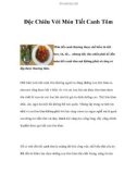 Độc Chiêu Với Món Tiết Canh Tôm