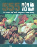 Việt Nam với 555 món ăn ngon