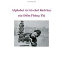 Alphabet và trò chơi hình học của Điềm Phùng Thị