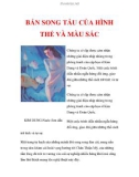 BẢN SONG TẤU CỦA HÌNH THỂ VÀ MÀU SẮC