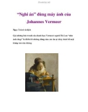 'Nghi án' dùng máy ảnh của Johannes Vermeer