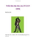 Triển lãm độc đáo của JULIAN OPIE