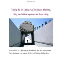 Tảng đá lơ lửng của Michael Heizer, hay sự khôn ngoan của bảo tàng