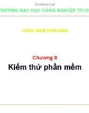 Bài giảng Công nghệ phần mềm - Chương 8: Kiểm thử phần mềm