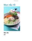 Mực nấu rối