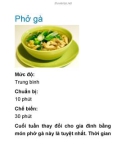 Phở gà