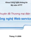 Bài giảng Công nghệ Web services