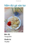 Nấm đùi gà xào bơ