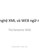 Bài giảng Công nghệ XML và WEB ngữ nghĩa