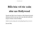 Biến hóa với tóc xoăn như sao Hollywood