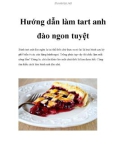 Hướng dẫn làm tart anh đào ngon tuyệt