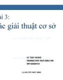 Bài giảng Đồ họa hiện thực ảo: Bài 3 - Lê Tấn Hùng