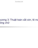 Bài giảng Đồ họa máy tính: Chương 3 - ThS. Trần Thị Minh Hoàn