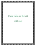 Cưng chiều cơ thể với mật ong