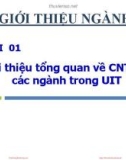 Bài giảng Giới thiệu ngành Công nghệ thông tin: Bài 1 - Giới thiệu tổng quan về CNTT và các ngành trong UIT